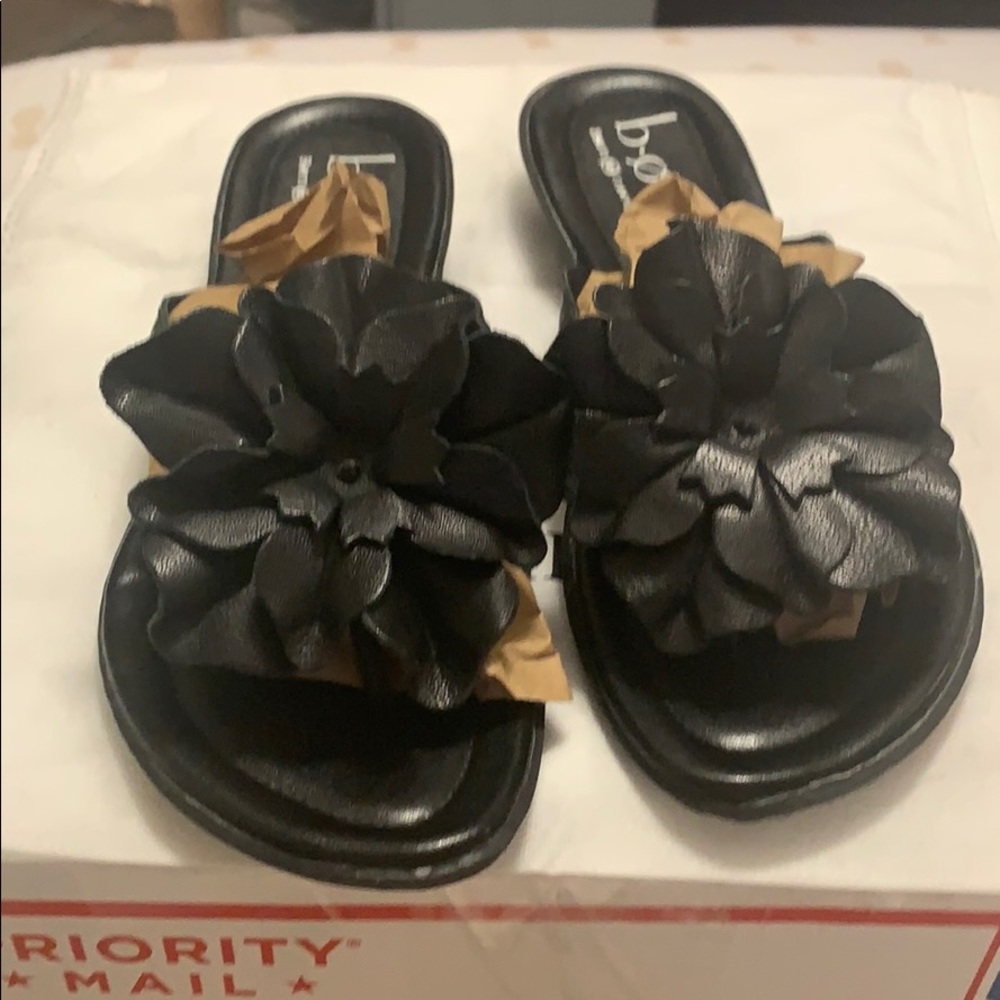 Black Born concept sandals